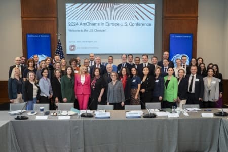 Heading to the US with the AmChams in Europe