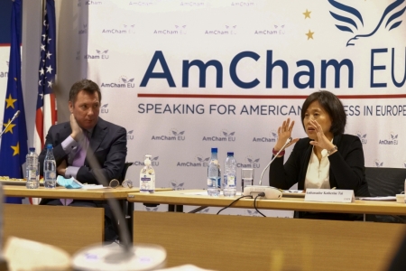 Ambassador Kathrine Tai at AmCham EU