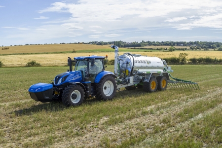 New Holland’s methane-powered tractor
