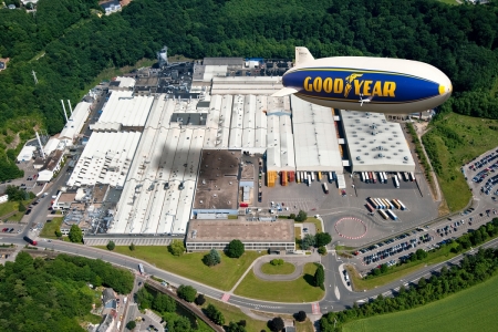 Goodyear solar panels