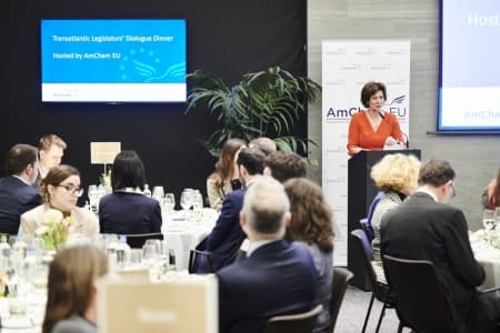 Fostering transatlantic collaboration during AmCham EU's TLD dinner