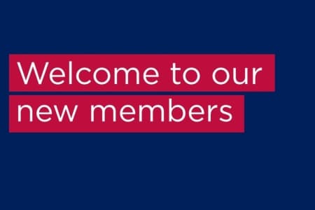 Welcome to our new members