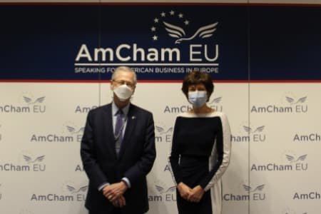 New US Ambassador to the EU visits AmCham EU
